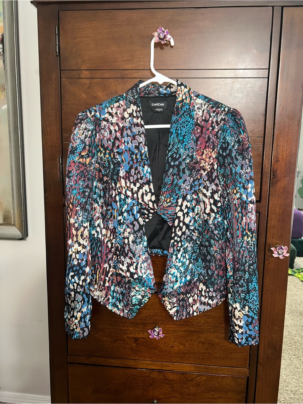 NWOT! Bebe Lightweight Stylish Jacket size S